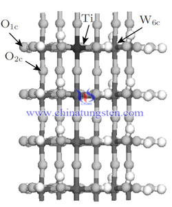 Ti doped W18O49 model image