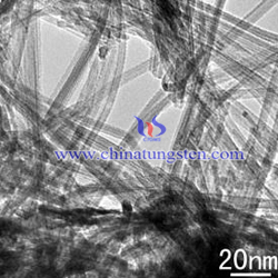 紫色氧化鎢TEM照片
