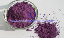 violet tungsten oxide photo
