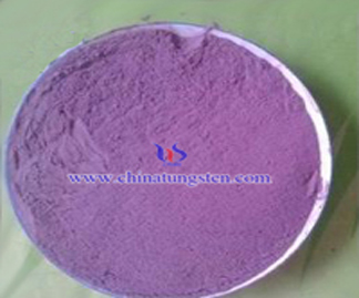 Violet Tungsten Oxide Picture