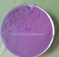 紫色氧化鎢（W2.72）照片