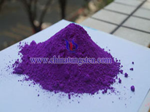 violet tungsten oxide photo