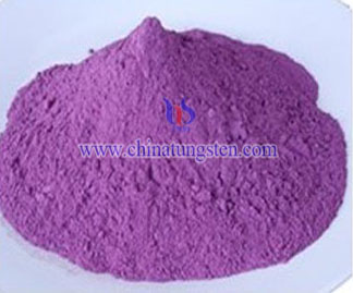 grianghraf ocsaíd tungstain violet